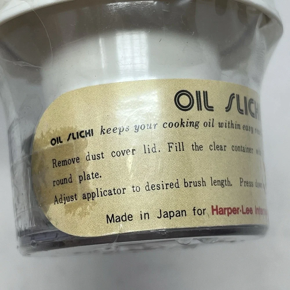 Vtg 70s Harper Lee Oil Slick II Deadstock Oil Spreader Made in Japan Sealed RARE